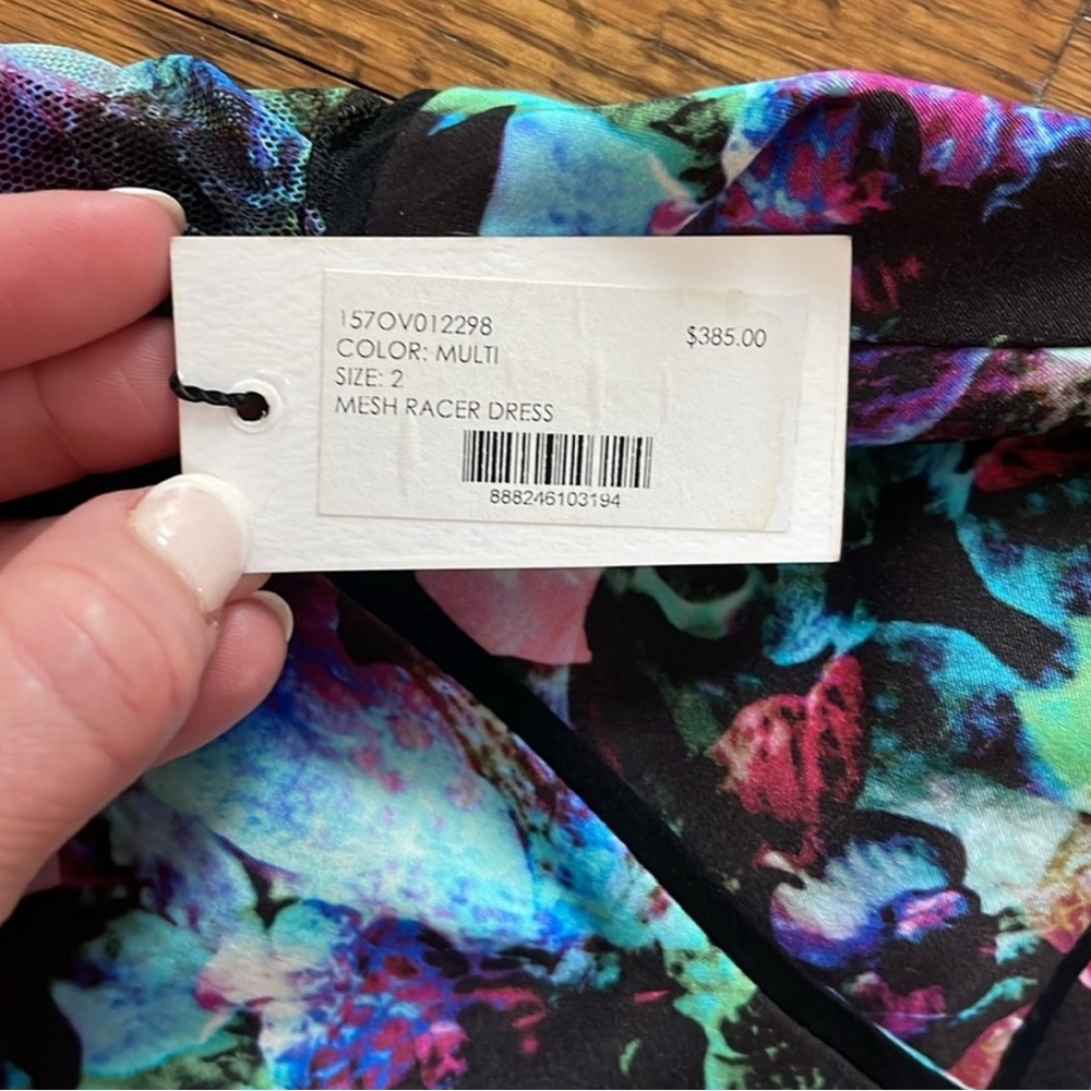 NEW with tags Milly of New York Mesh Racer Dress - Picture 4 of 4